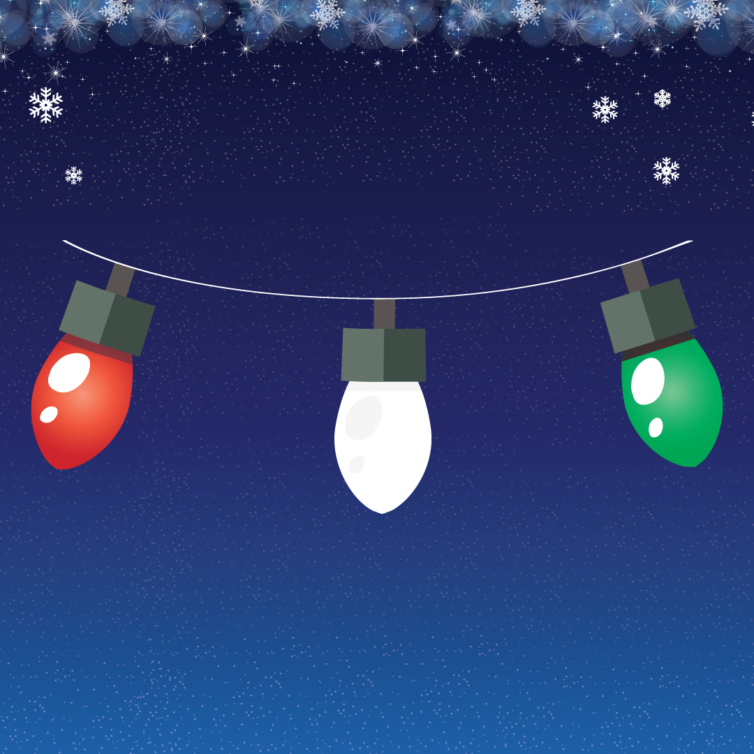 clipart christmas lights on house