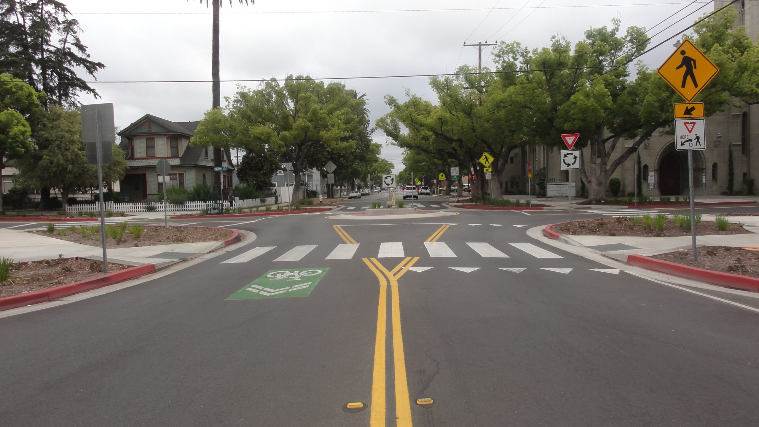 Civic Center bike boulevard