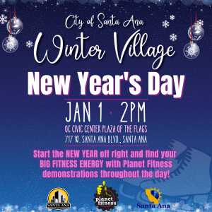 Santa Ana Winter Village New Year's Day event image