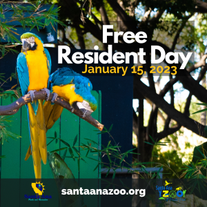 Resident Free Day SA Zoo Graphic