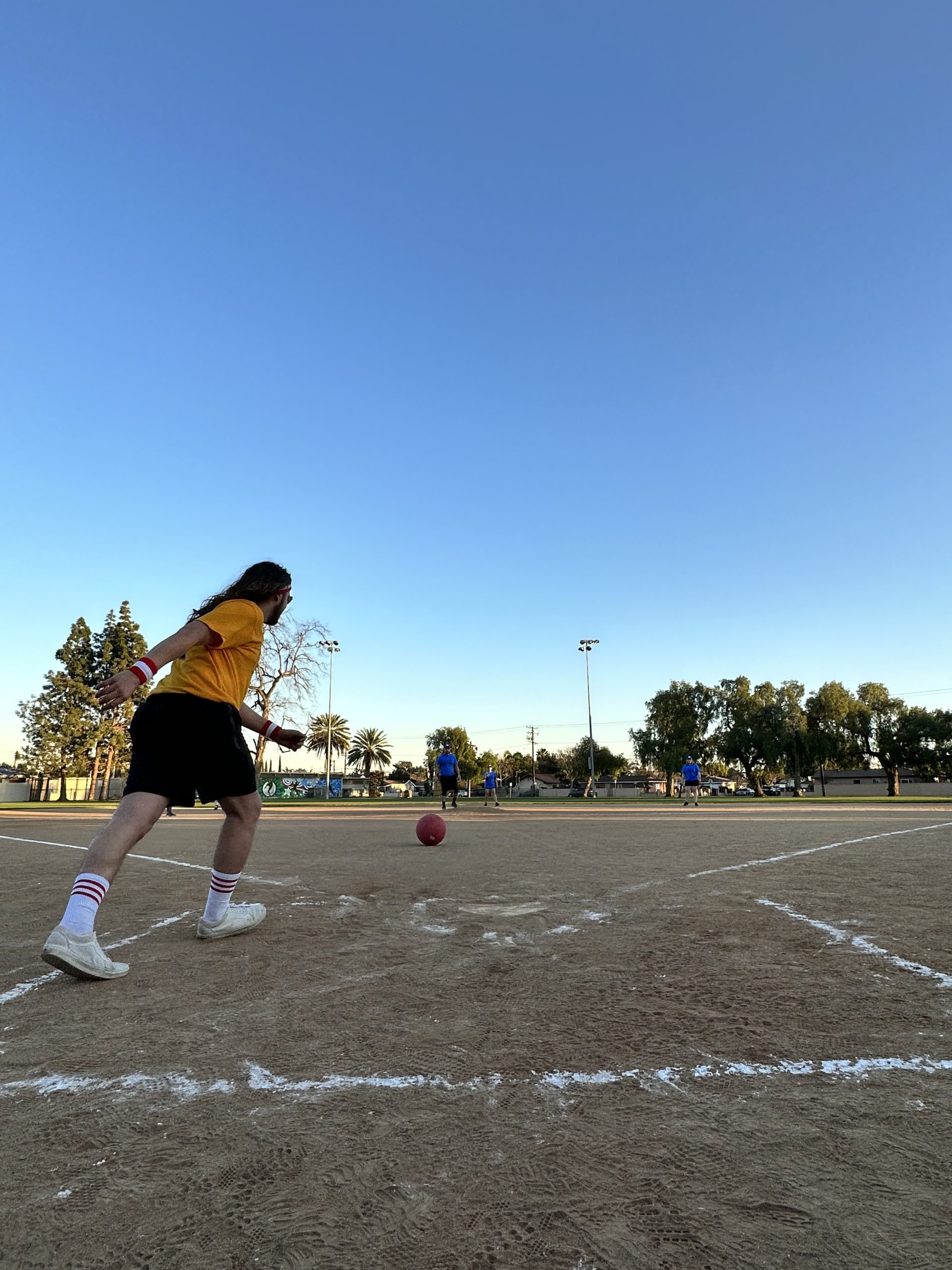 Adult kickball