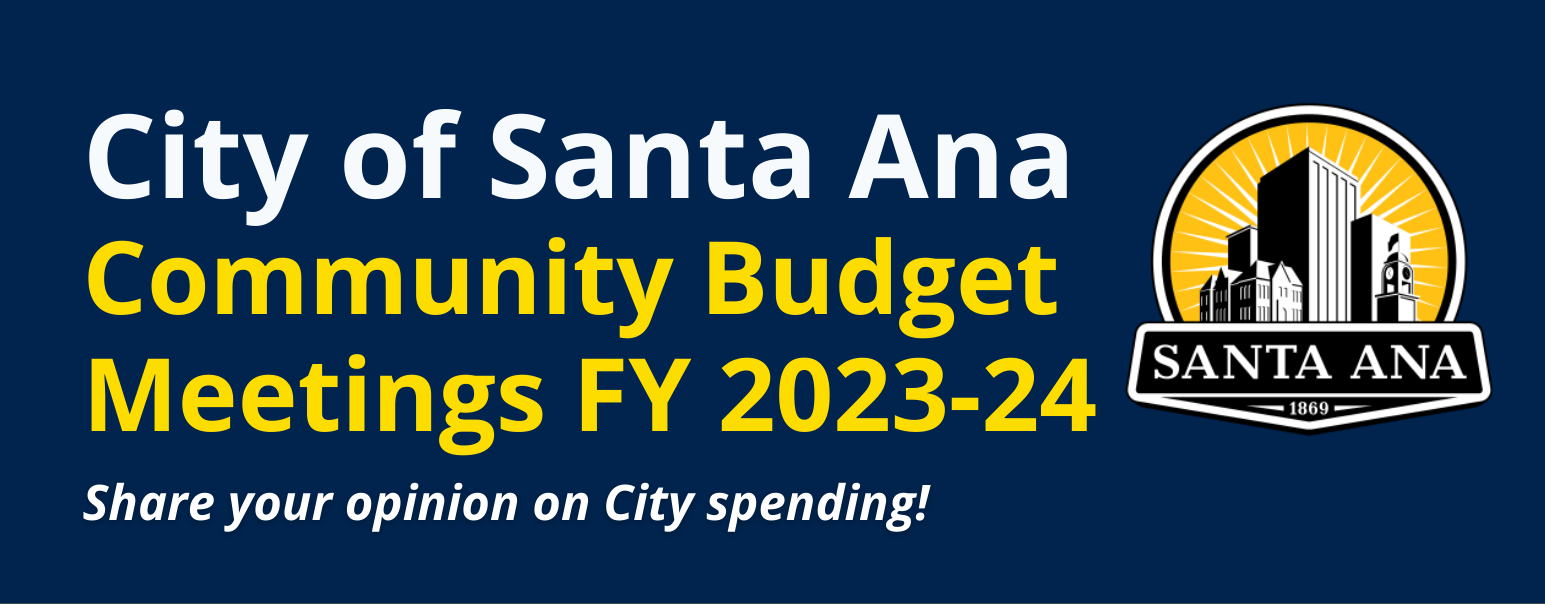 Budget meeting banner