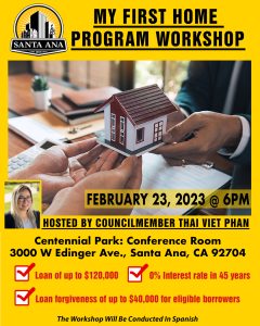 Down Payment Assistance Workshop