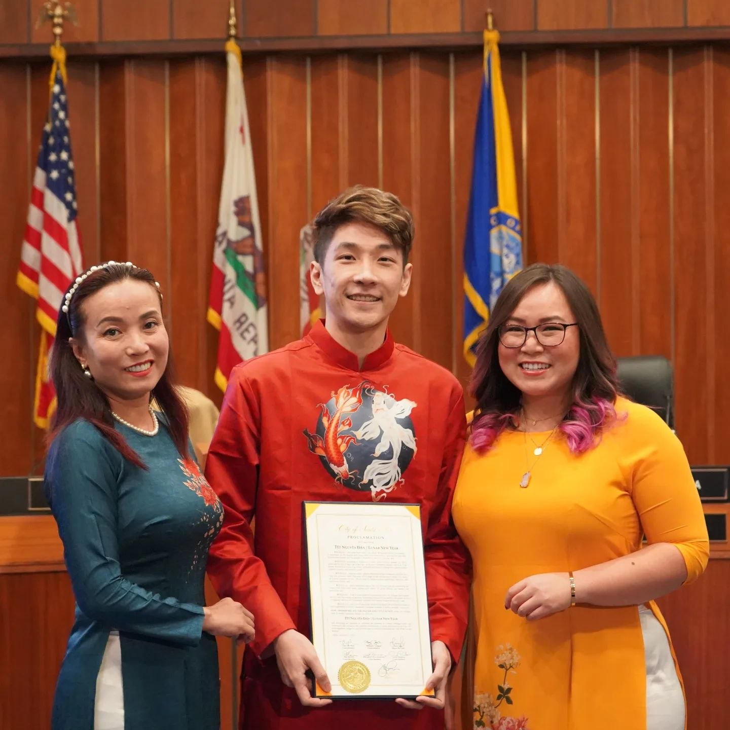 Lunar new year proclamation