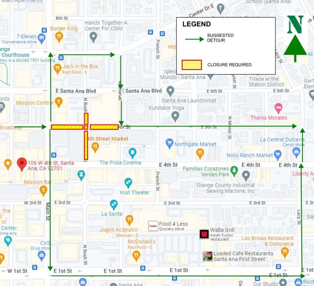map of intersection closure