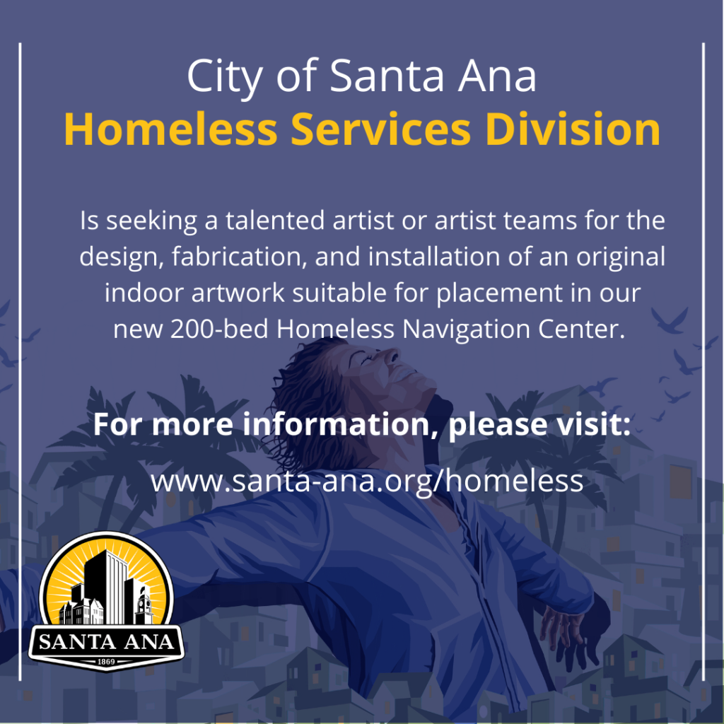 Call For Mural Proposal (CFP) Homeless Services - City of Santa Ana