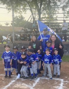 Santa Ana Memorial Park Little League opening night