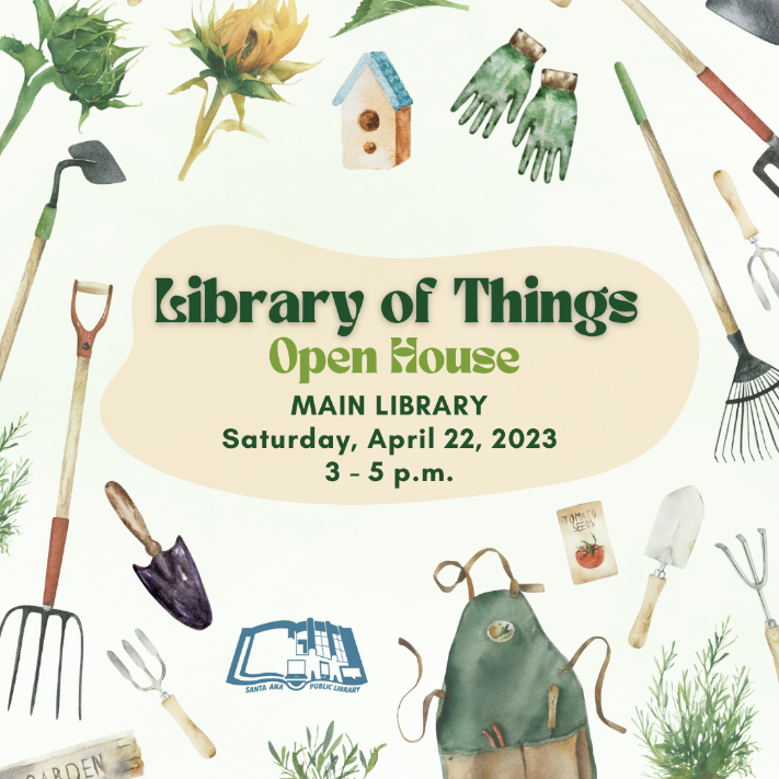 Library Of Things Open House Graphic