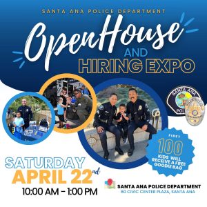 SAPD Open House And Hiring Expo Graphic