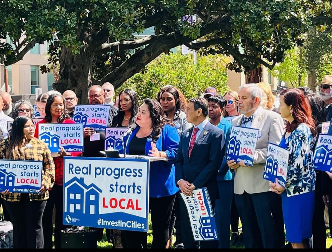 League Of CA Cities Press Conference