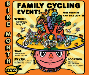 Bike Month Family Cycling event