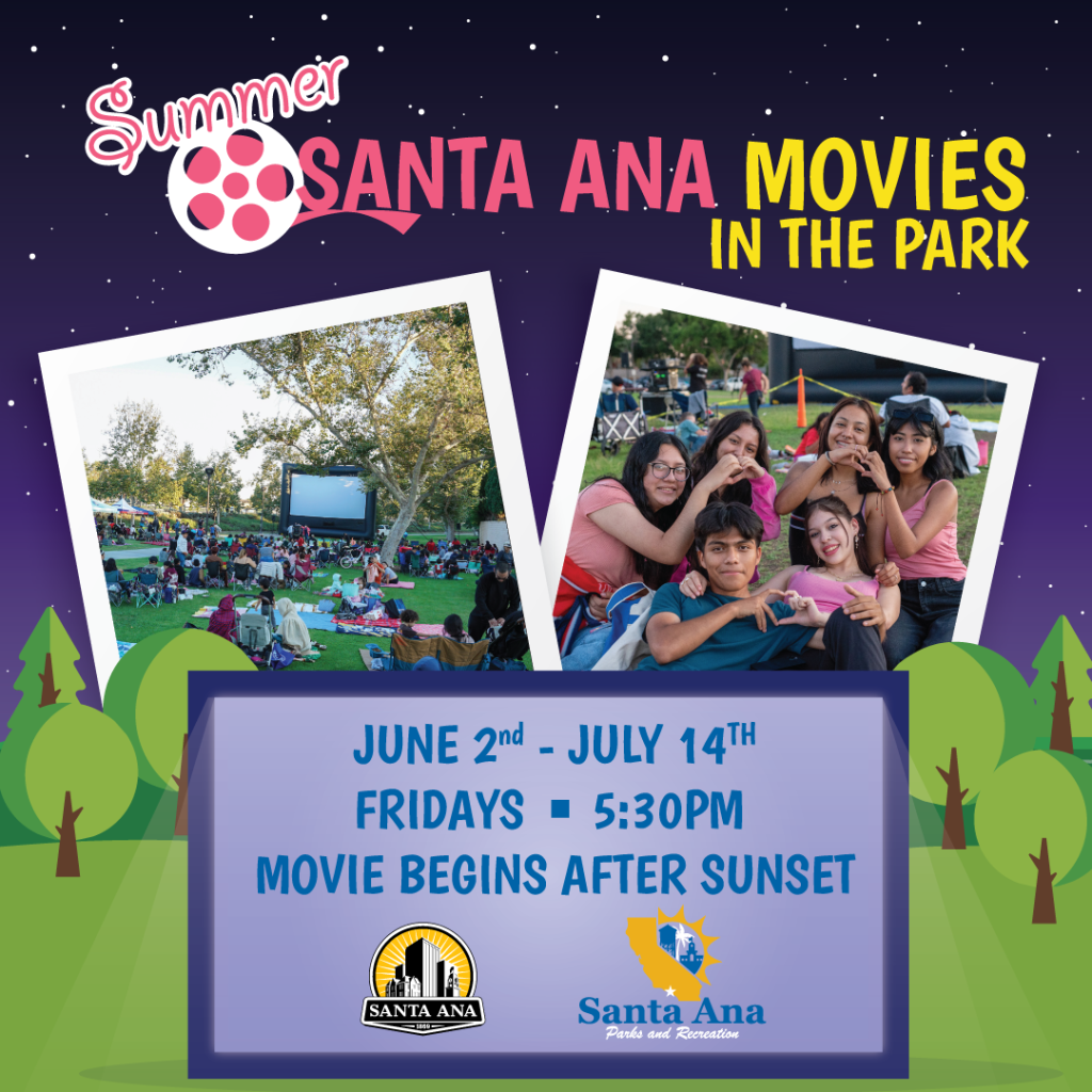 Summer Movies in the Park Series Night at the Museum City of Santa Ana