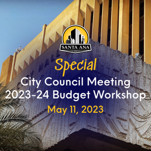 Special City Council Meeting