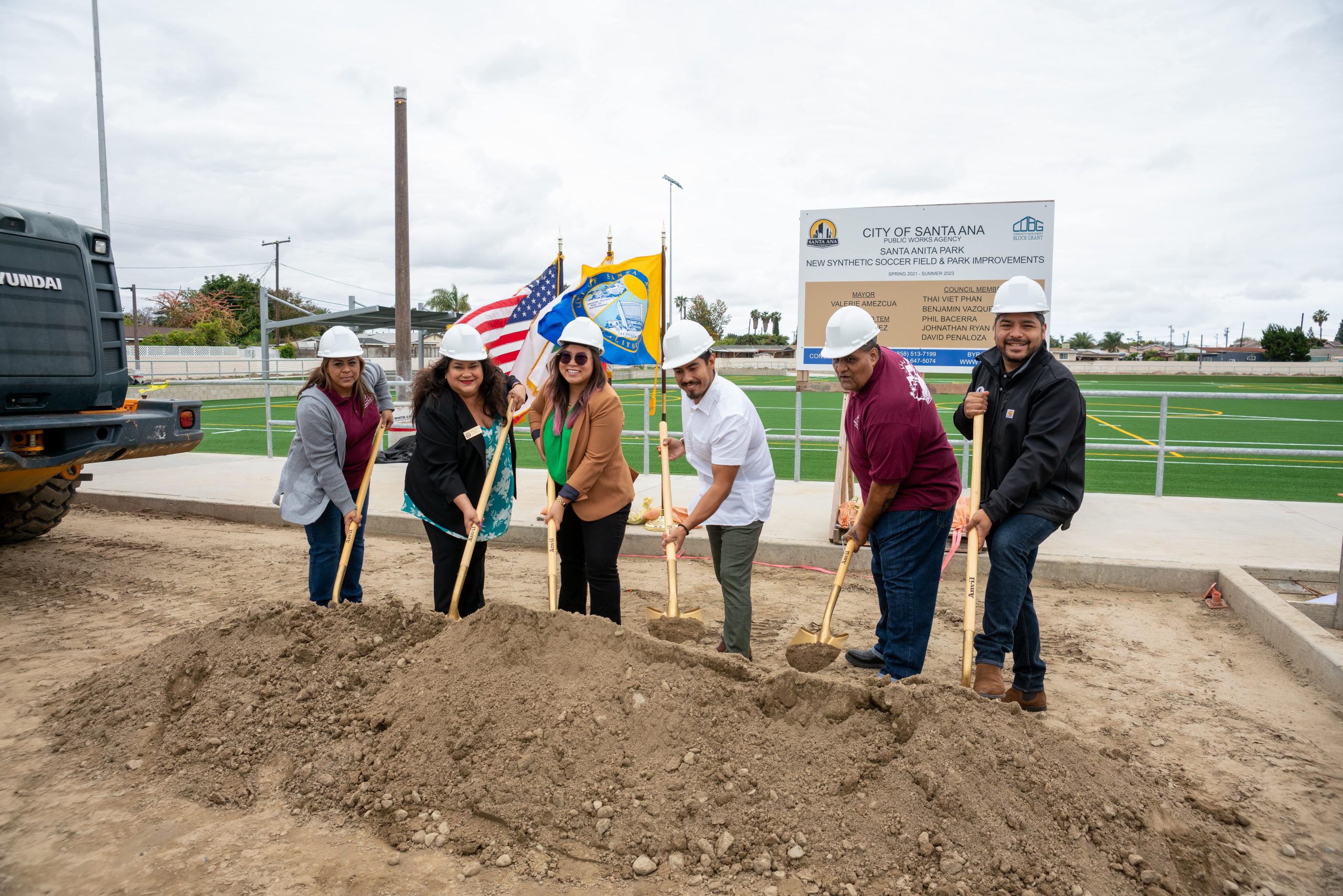 Groundbreaking Ceremony Santa Anita Park Improvements