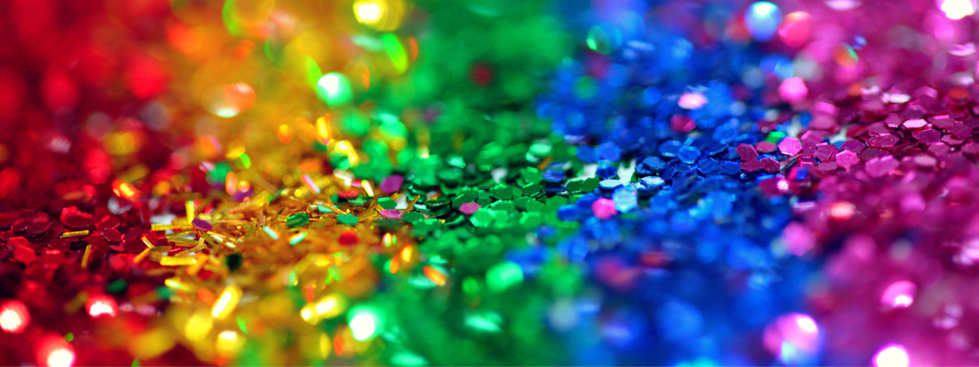 Colorful glitter paper