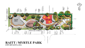 New park on Raitt and Myrtle