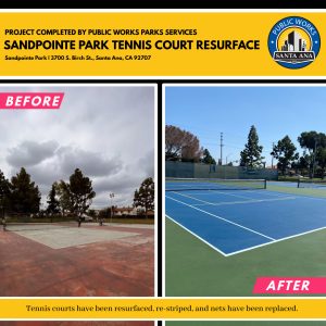 Sandpointe Park Tennis Court Renovated 7_11_2023 Rev2