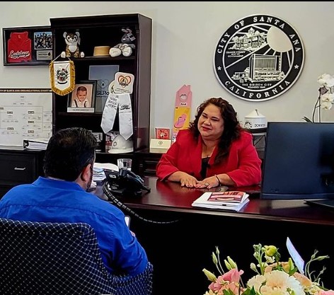 NBC4 Mekahlo Medina, For Interviewing Me At City Hall