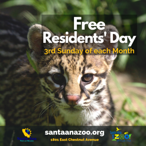 Santa Ana Zoo Resident Free Day
