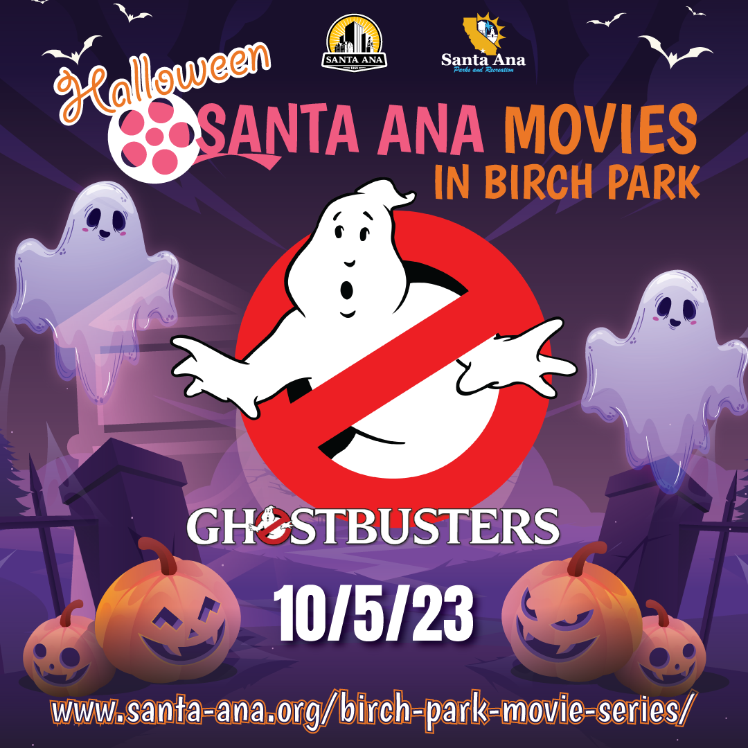 Ghost Buster movie flyer
