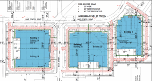 Site Plan, South Coast Center, Major Project