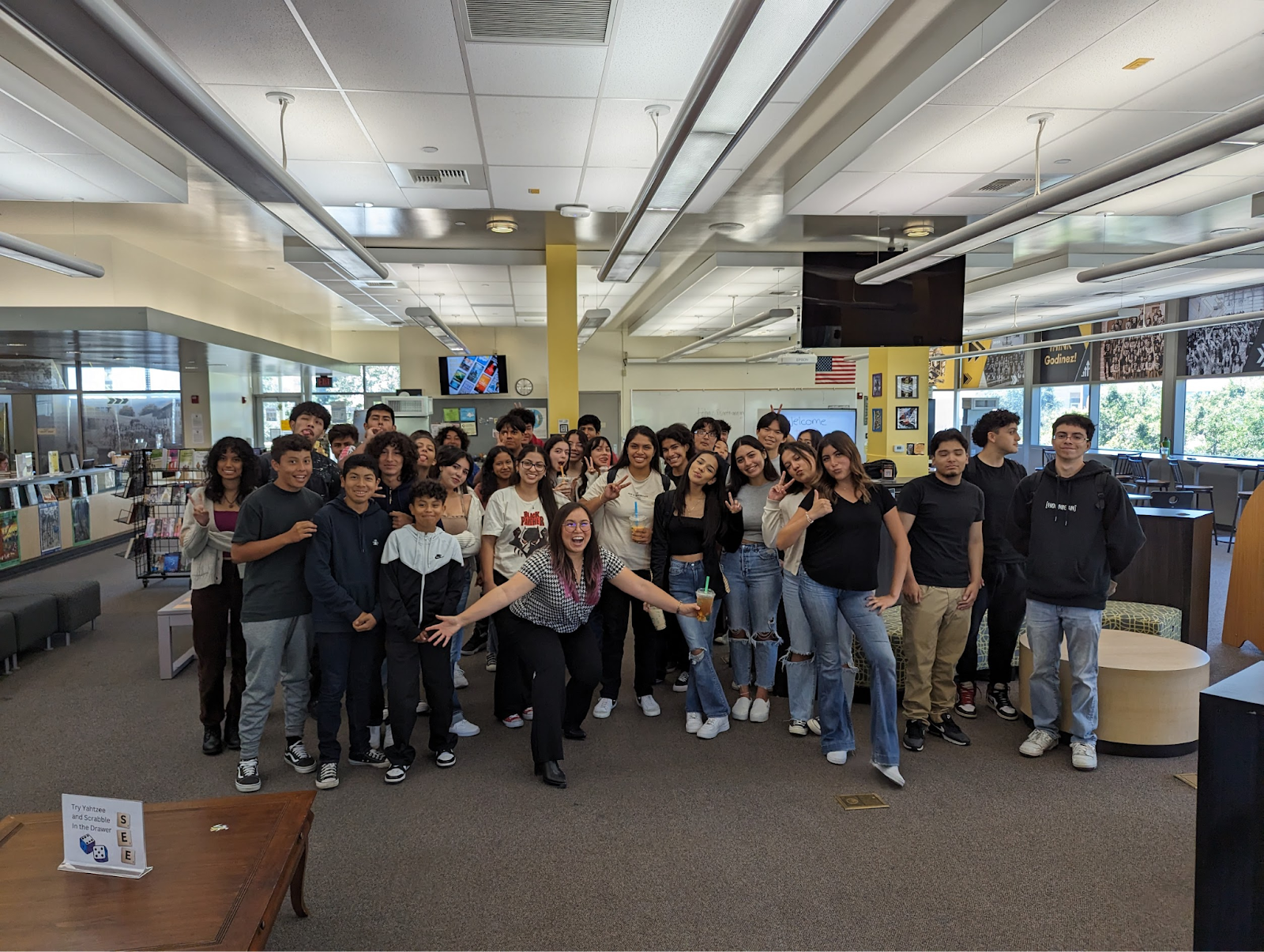 Tea with Thai at Godinez Fundamental High School