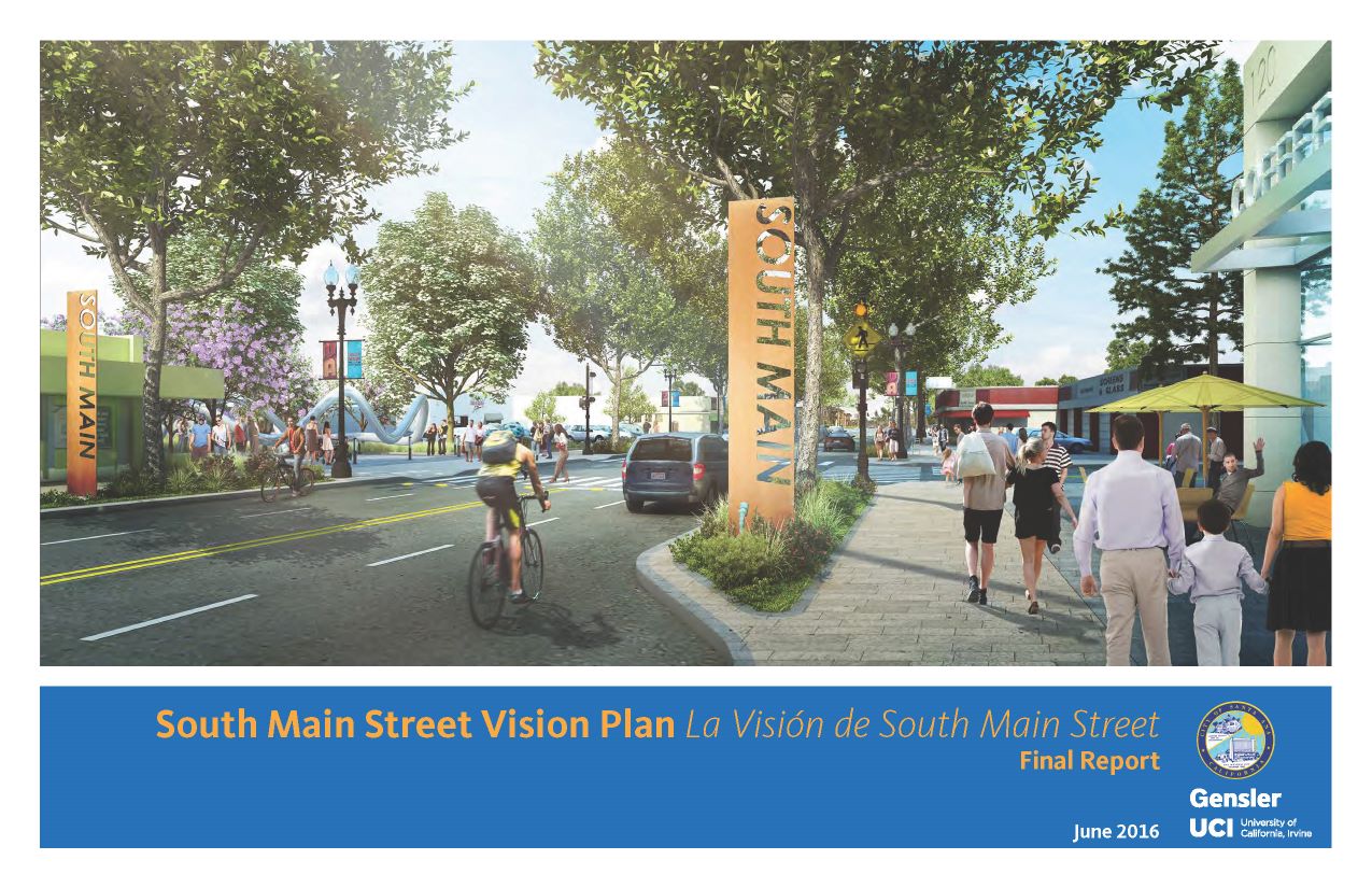 South Main Street Vision Plan Cover Image