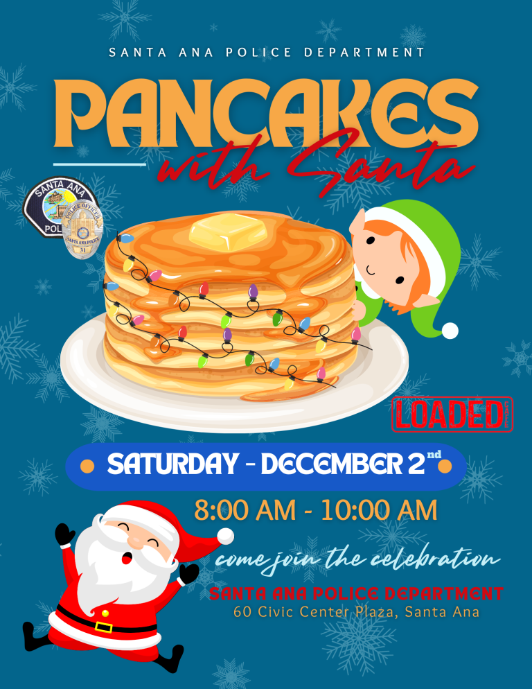 Pancake with Santa