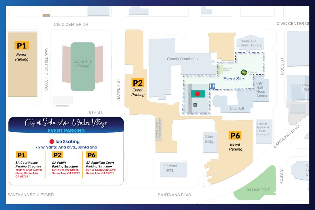 2023 Winter Village parking information