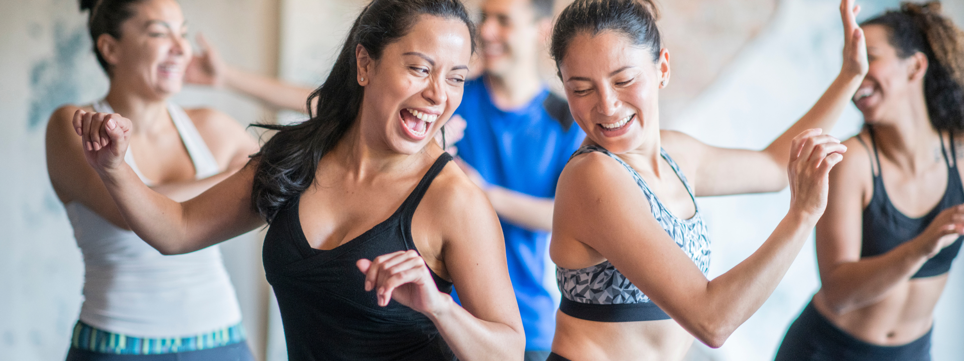 females in dancing class