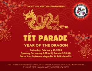Tet parade in Westminster