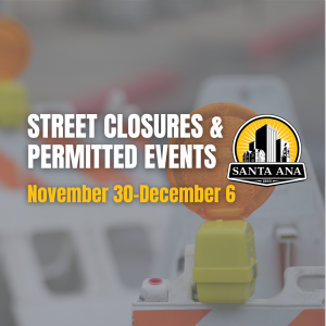 Closures 11/30-12/6