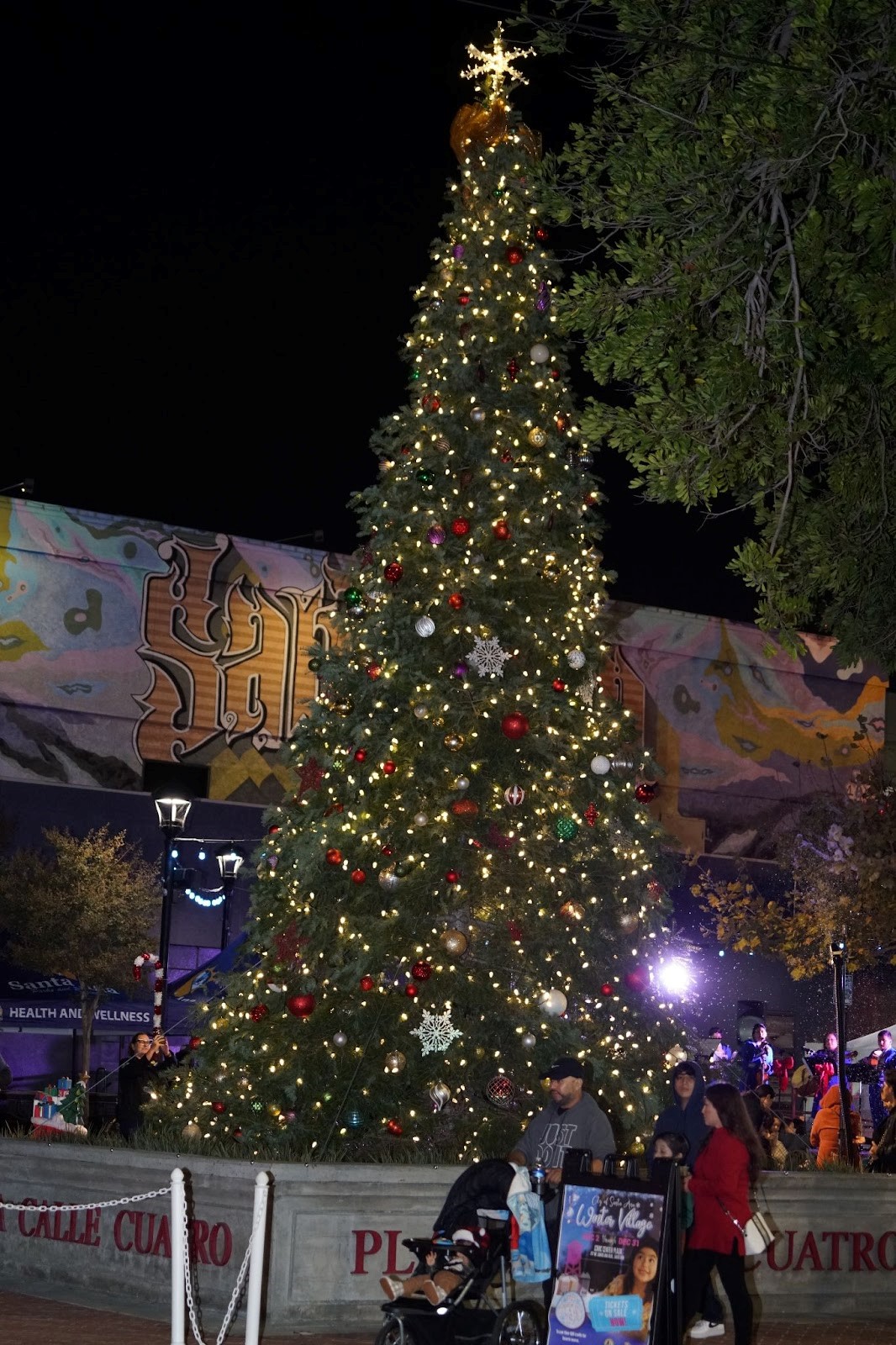 Plaza Navideña Tree Lighting