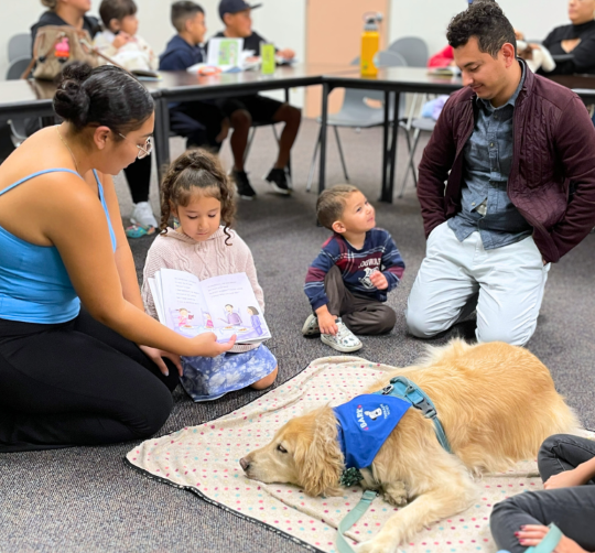 Read to a Dog