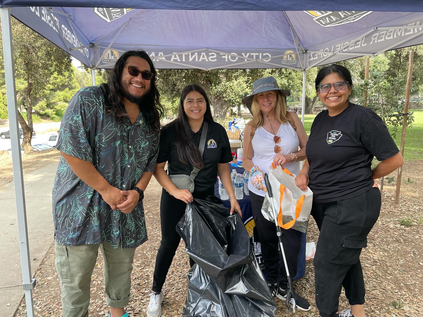 Santiago Park Cleanup 1