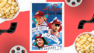 film poster for film a league of their own