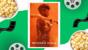 film poster for movie The Woman King