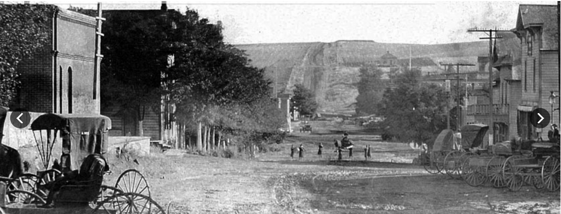 Children play on Main Street in Wasco in this historic photo looking south. Photo courtesy of "Sherman County, Oregon, A Historical Collection," by Sherry (Woods) Kaseberg of Wasco.