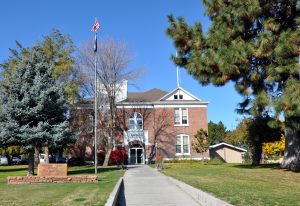 The Historic Courthouse in Sherman County, Oregon