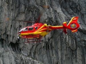 Rescue helicopter