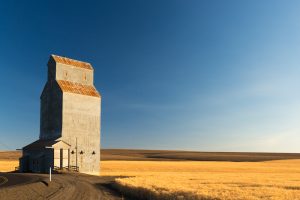 Grain elevator on Gordon Ridge Road