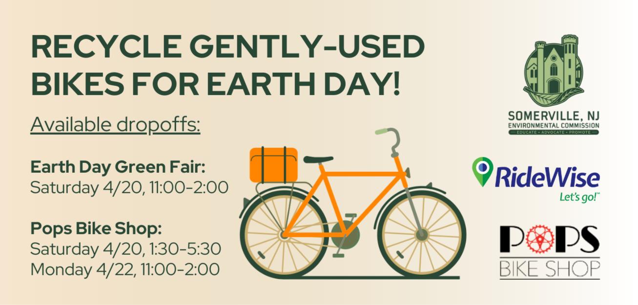 Earth Day bike drive