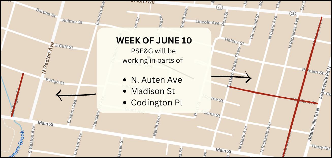 PSE&G map week of June 10