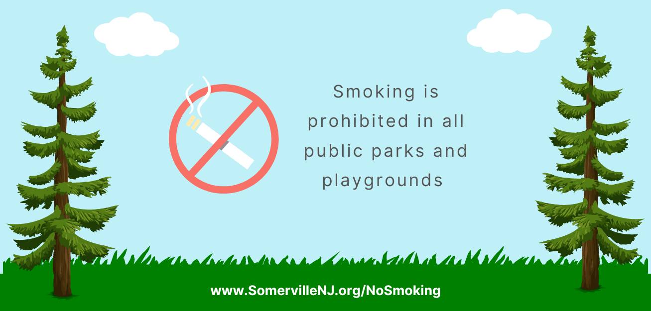 Smoking is prohibited in all public parks and playgrounds