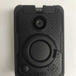 close up view of a body worn camera