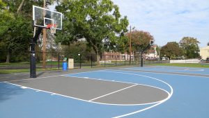 Basketball court at Kuglar Park