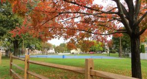 The Patricia Webster basketball courts located at the Fred “Pop” Kugler Park on Mercer Street.