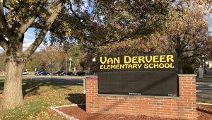 Front of Van Derveer Elementary School