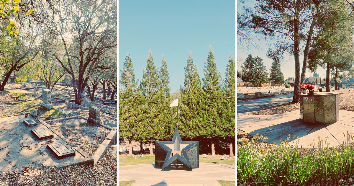 Photos of each of the City of Sonoma's cemeteries.