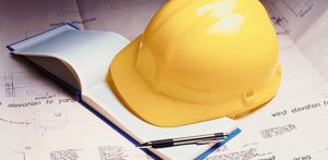 Hard hat and Plans